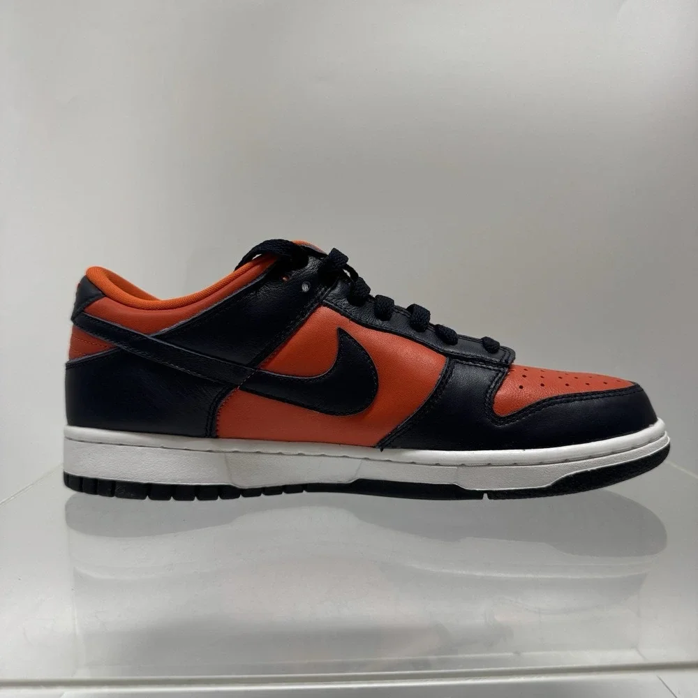 Brand New Nike Dunk Low SP Champ Orange Navy Blue CU1727-800 Men's Size 9